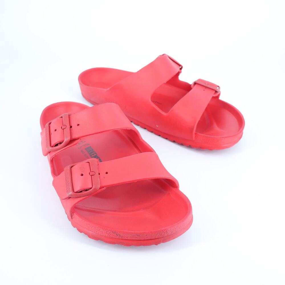 Birkenstock Arizona Eva Sandal Red Rubber Slip On Active Women's 41/US 10-10.5